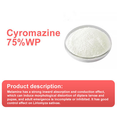 Cyromazine 75%WP insecticide for leaf miners CAS No 66215-27-8