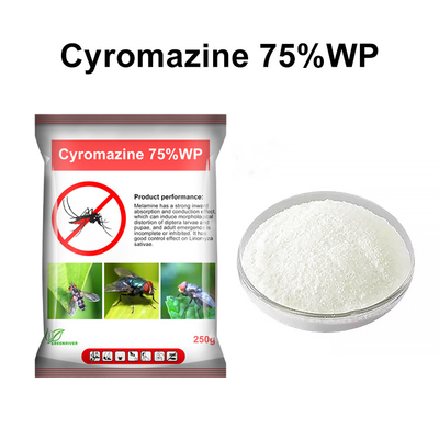 Киромазин 75% WP инсектицид для листьев-добытчиков CAS No 66215-27-8 поставщик 