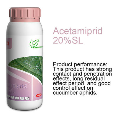 Systemic Organic Insecticide acetamiprid 20%SL CAS No 135410-20-7