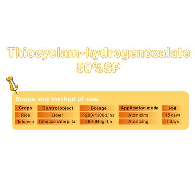 Professional manufacturer Thiocyclam Hydrogen oxalate 50%SP insecticide