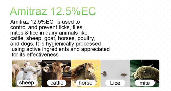 Professional  Amitraz 20%EC Non systemic Insecticide cas 33089-61-1