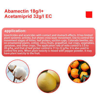 Abamectin 5g/L + Pyridaben 80g/L EC Acaricide Biochemical Pesticides