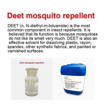 DEET 99%Tech CAS 134-62-3 Контроль вредителей Инсектициды для одежды, головных уборов, лошадей поставщик 