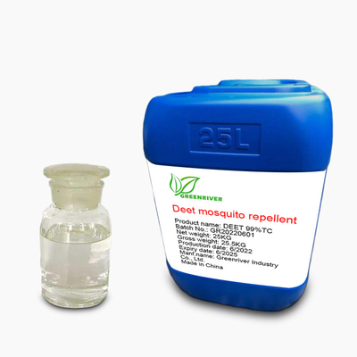 DEET 99%Tech CAS 134-62-3 Контроль вредителей Инсектициды для одежды, головных уборов, лошадей поставщик 