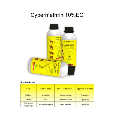CAS 52315-07-8 Циперметрин Инсектициды для борьбы с вредителями для лепидоптер поставщик 