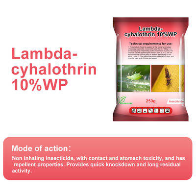 Lambda cyhalothrin 10% WP Pest Control Insecticides CAS 91465-08-6