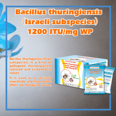 White powder Bacillus thuringiensis Insecticide for lepidopterous larvae control