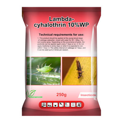 Lambda Cyhalothrin Insecticide for Aphids / Beetles / Thrips , CAS 91465-08-6