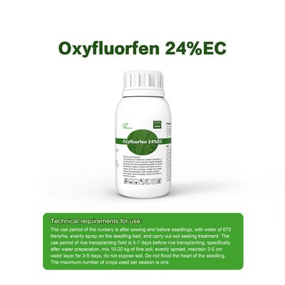 Off White Powder Oxyfluorfen Herbicide 24%EC Pre Emergent Weed Killer 42874-03-3