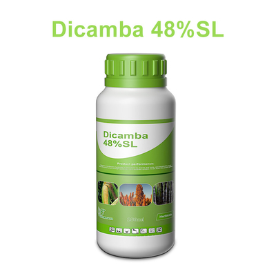 Дикамба 48% SL Раунд-ап гербицид убивает широкие сорняки поставщик 