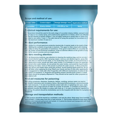 Mancozeb 80%wp Plant Fungicide CAS 8018-01-7 , grayish yellow powder