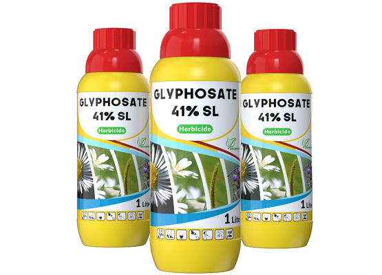 Glyphosate 41%SL Non Selective Herbicide Broadleaf Weed Killer CAS 1071-83-6