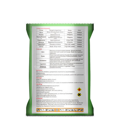 White powder Chemical Pesticide Dimethomorph Fungicide 50%WP 110488-70-5