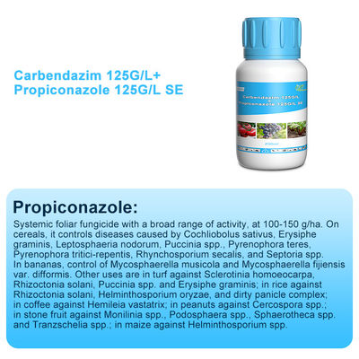 Tebuconazole 125gl + Propiconazole 125gl EC foliar fungicide