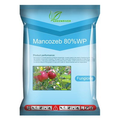 Грибковые заболевания Манкозеб 80% WP контактный фунгицид CAS 8018-01-7 поставщик 