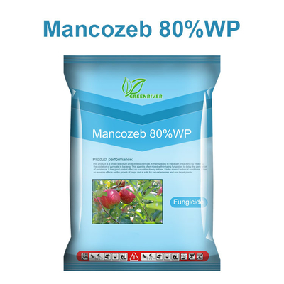 Грибковые заболевания Манкозеб 80% WP контактный фунгицид CAS 8018-01-7 поставщик 