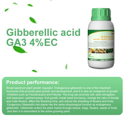 Gibberellic Acid GA3 4%EC Plant Growth Regulators CAS 77-06-5
