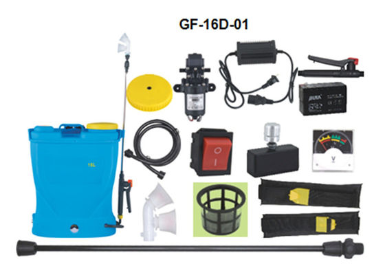 Agriculture 16L plastic Herbicide Sprayers , Lawn And Garden Sprayer